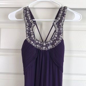 Gorgeous Purple Full Length Gown